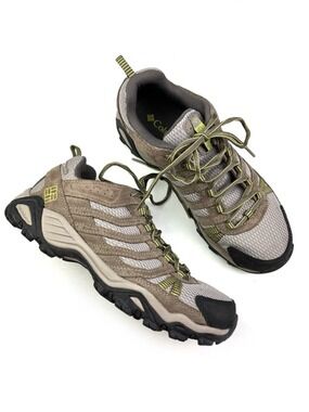 Columbia Omni Grip Brown Gray Active Hiking Shoes BL3888-221 Women’s 8.5